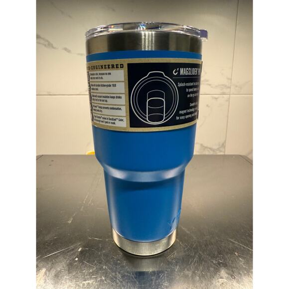 NWT YETI Rambler 30 oz Tumbler with MagSlider Lid – Big Wave Blue - Picture 2 of 6